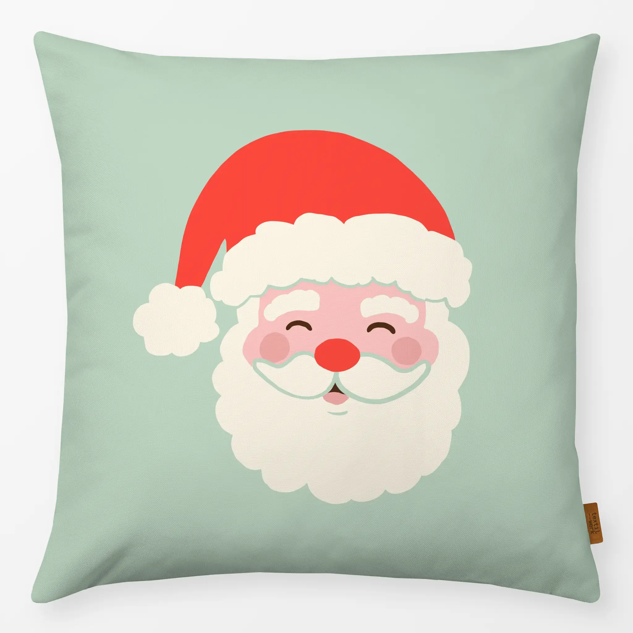 Kissen Kissen Santa Claus Cute Face