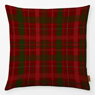 Kissen Christmas Red Plaid Pattern
