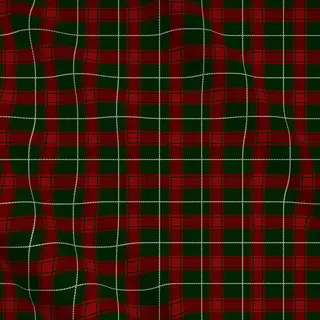 Meterware Dark Red Christmas Plaid