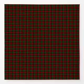 Tischdecke Dark Red Christmas Plaid