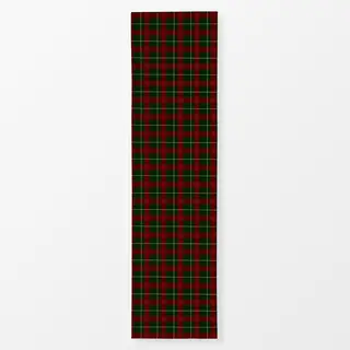 Tischläufer Dark Red Christmas Plaid