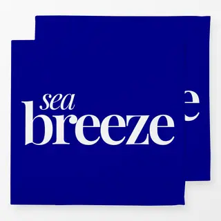 Servietten Santorini Sea Breeze