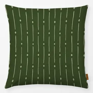 Kissen Minimal Pattern Green