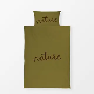Bettwäsche Typography Nature