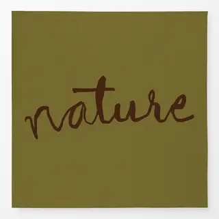 Tischdecke Typography Nature