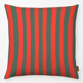 Kissen Red & Green