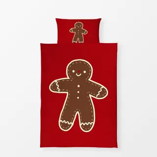 Bettwäsche Christmas Cutout Gingerbread