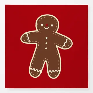 Tischdecke Christmas Cutout Gingerbread