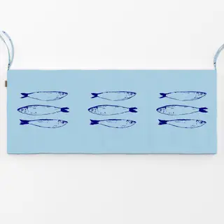 Bankauflage Santorini Sardine Fish
