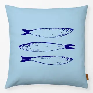 Kissen Santorini Sardine Fish