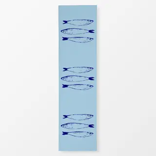 Tischläufer Santorini Sardine Fish