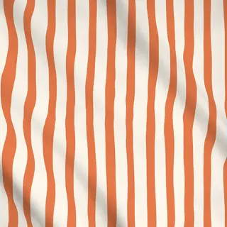Meterware Organic Stripes Orange