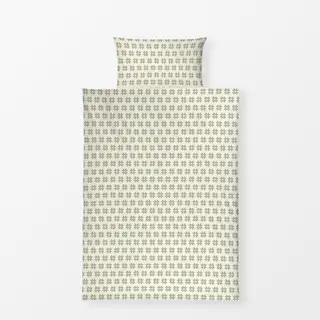 Bettwäsche Green on Cream