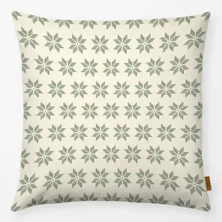 Kissen Green on Cream