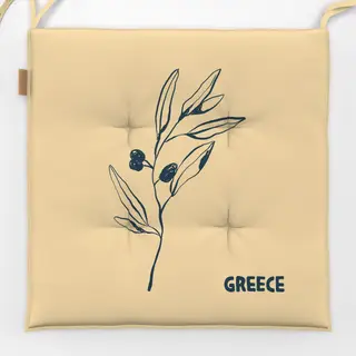 Sitzkissen Mediterranean Olive Branch