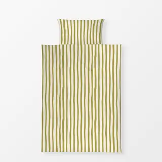 Bettwäsche Organic Stripes Green