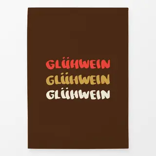 Geschirrtücher Glühwein Glühwein Glühwein