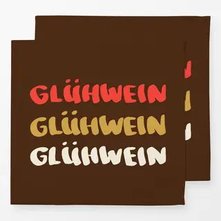 Servietten Glühwein Glühwein Glühwein