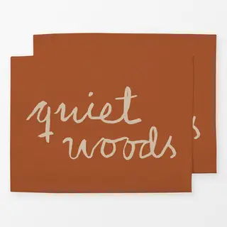 Tischset Quiet Woods