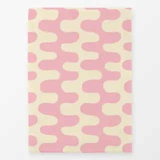 Geschirrtücher Retro Summer Pink Pattern