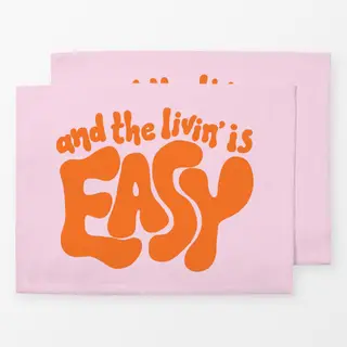 Tischset And The Livin' Is Easy
