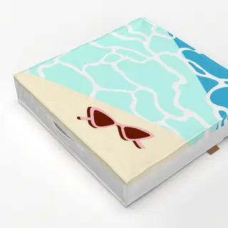 Bodenkissen Retro Summer Poolside