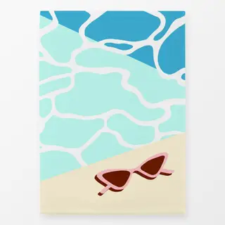 Geschirrtücher Retro Summer Poolside