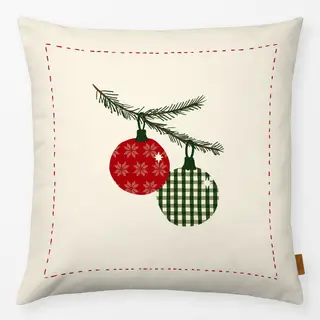 Kissen Crafting Christmas Bulbs