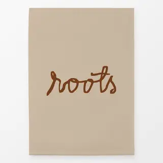 Geschirrtücher Earthy Roots Typography