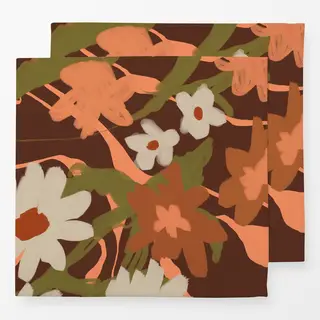 Servietten Abstract Flowers
