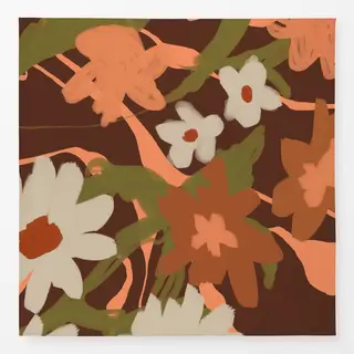Tischdecke Abstract Flowers