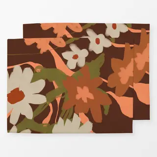 Tischset Abstract Flowers