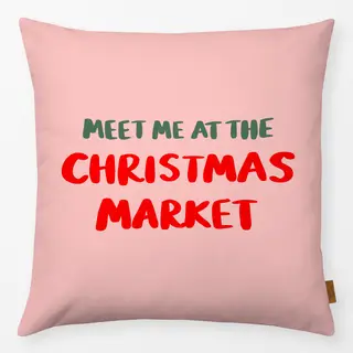 Kissen Meet Me At The Christmas Market