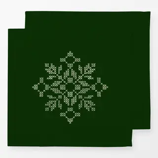 Servietten Dark Green
