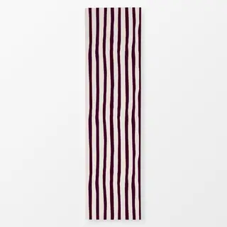 Tischläufer Organic Stripes brown
