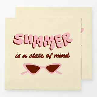 Servietten Summer is a state of mind