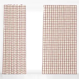Dekovorhang Dark Red