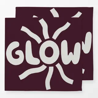 Servietten Glow
