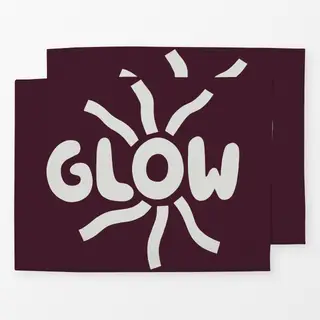 Tischset Glow