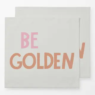 Servietten Be Golden