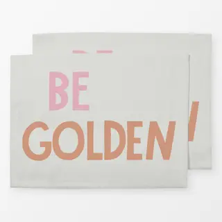 Tischset Be Golden