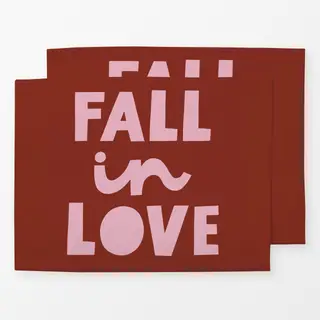 Tischset Fall in Love