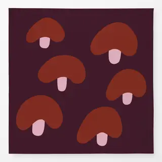 Tischdecke Pilze