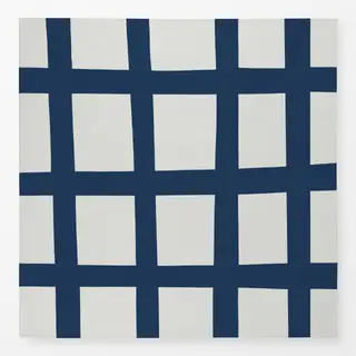 Tischdecke Streifen Blau