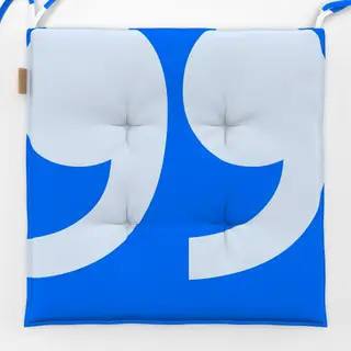 Sitzkissen Satzende