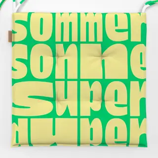Sitzkissen Sommer Sonne Super Duper