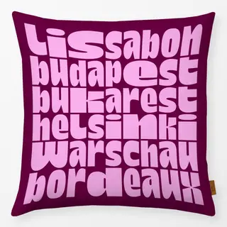 Kissen Lissabon bis Bordeaux