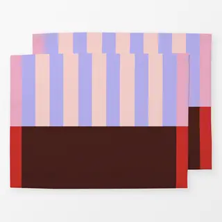 Tischset Christmas Stripes 02