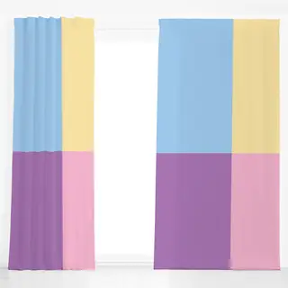 Dekovorhang Rectangle Mix 01