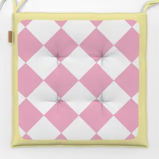 Sitzkissen Framed Checks Upside Down
